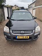 Kia Sportage 2.0 2WD 2006 Zwart, Auto's, Kia, 1442 kg, 74 €/maand, 4 cilinders, Zwart