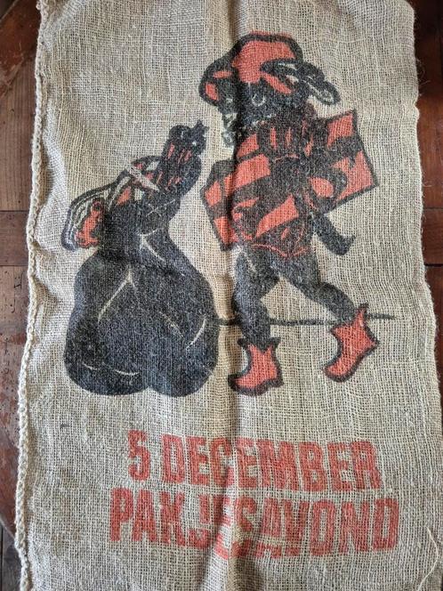 Sinterklaas jute zak, Diversen, Sinterklaas, Gebruikt, Ophalen of Verzenden