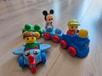 Lego Duplo Primo trein en vliegtuigsetje, Kinderen en Baby's, Speelgoed | Duplo en Lego, Ophalen of Verzenden, Zo goed als nieuw