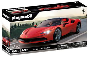 PLAYMOBIL 71020 Ferrari SF90 Stradale 43 delig OP=OP beschikbaar voor biedingen