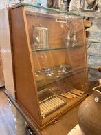 Antieke Vintage Vitrinekast Toonbank Display, Ophalen