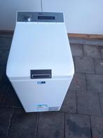 Bovenlader Aeg, Witgoed en Apparatuur, Wasmachines, Ophalen, Zo goed als nieuw, Voorlader, 85 tot 90 cm