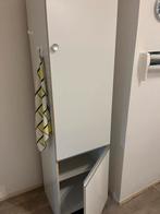 Witte Kast met Planken, Ophalen, Gebruikt, 150 tot 200 cm, 25 tot 50 cm