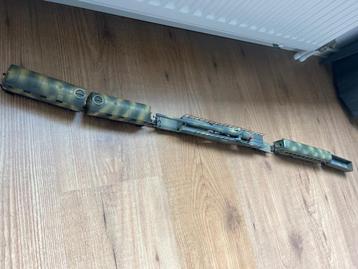 Lima ho Militaire treinset met het Leopold kanon  beschikbaar voor biedingen