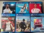 Playstation 4 games (FIFA, Watch Dogs, Singstar, NBA 2K17, Ophalen, Zo goed als nieuw, Sport, 3 spelers of meer