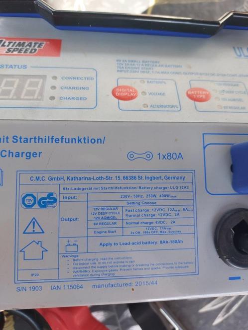 Te koop acculader en accu booster in 1., Auto diversen, Overige Auto diversen, Ophalen of Verzenden