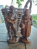 Vintage boer en boerin, Antiek en Kunst, Ophalen of Verzenden