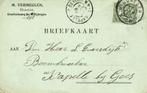 M. Vermeulen, Bloemist, Nijmegen - 01.1906 - briefkaart, Ophalen of Verzenden, Briefkaart