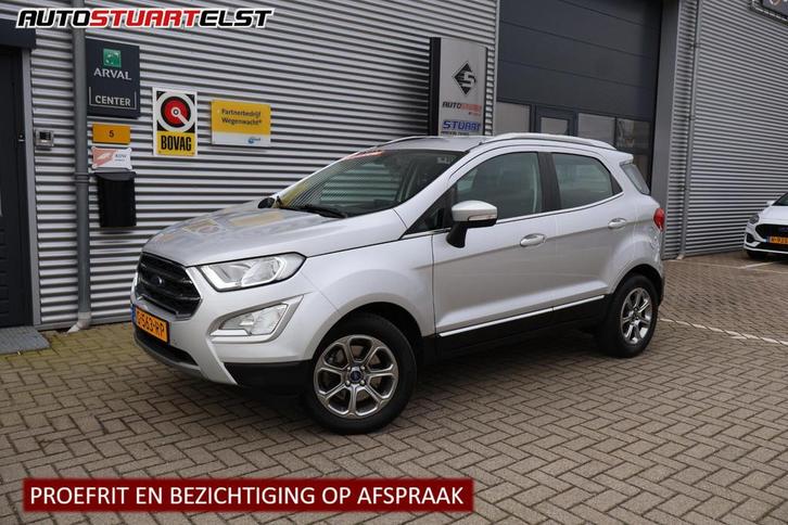 Ford EcoSport 1.0 EcoBoost Titanium NL-Auto | Volledig Onder, Auto's, Ford, Bedrijf, Te koop, Ecosport, ABS, Achteruitrijcamera