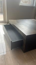 Goossens salontafel rocheville  Kist 100 x 100 x 36, Ophalen, Vierkant, 50 tot 100 cm, Zo goed als nieuw