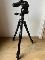 Manfrotto 190XPROB statief met 808RC4 3D, Ophalen of Verzenden, Gebruikt, 175 cm of meer, Driepoot