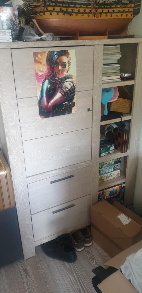 Houten kast, Antiek en Kunst, Antiek | Meubels | Kasten, Ophalen