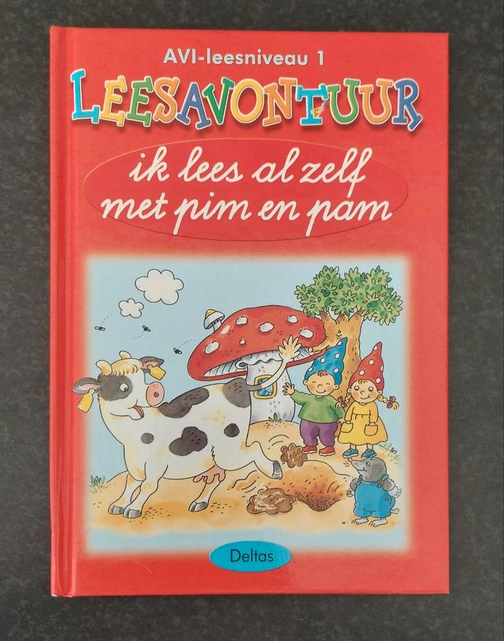 Leesavontuur: Ik lees al zelf met Pim en Pam - AVI 1, Boeken, Kinderboeken | Jeugd | onder 10 jaar, Zo goed als nieuw, Fictie algemeen
