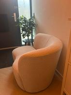 Woood Fauteuil Teddy Stof Crème, Ophalen, Zo goed als nieuw, Stof, 75 tot 100 cm