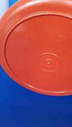 Vintage Tupperware oranje vacuum kan, limonadekan. 6B11, Huis en Inrichting, Keuken | Tupperware, Oranje, Gebruikt, Ophalen of Verzenden