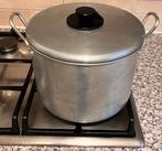 Pot, pan, ketel van Aluminium met deksel inhoud 8,5 liter, Ophalen of Verzenden, Gebruikt, Aluminium, Kookpan of Snelkookpan