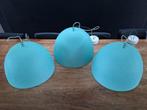 3st IN-ES.Artdesign H2o lampen hang-lamp Nebula aqua blauw, Modern design, 50 tot 75 cm, Ophalen of Verzenden, Zo goed als nieuw