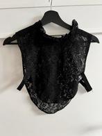 Kanten kraagje • M/L • Pieces, Ophalen of Verzenden, Nieuw, Zwart, Korte mouw