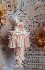 Prachtig brocante wattenpop paper Cone Tussie mussie kant, Ophalen of Verzenden