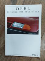 Opel Technik die begeistert brochure 1991 (Duits), Opel, Zo goed als nieuw, Opel, Ophalen of Verzenden