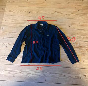 Longsleeve lacoste polo heren beschikbaar voor biedingen