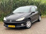 Peugeot 206 1.4 Forever Airco - Nieuw apk - Nette Auto, Voorwielaandrijving, 4 cilinders, Zwart, Origineel Nederlands