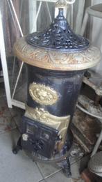 antiek potkacheltje om hout im n te stoken, Huis en Inrichting, Ophalen, Hout, Houtkachel