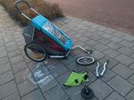 Croozer fietskar kind baby - jogger - slaapzak - zonnescherm, Fietsen en Brommers, Ophalen, Gebruikt, Kinderkar
