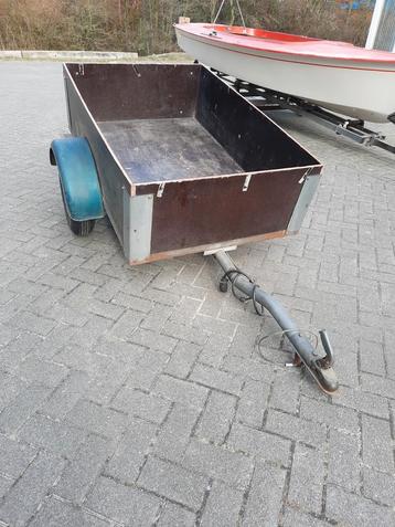 Aanhanger/ aanhangwagen/ bagagewagen (1x2 m) beschikbaar voor biedingen