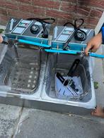 elektrische aardappelfriteuse, Huis en Inrichting, Keuken | Complete keukens, Ophalen, Wit, Overige typen, Zo goed als nieuw