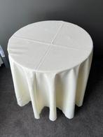 prachtig roomwit rond tafel kleed doorsnee 170cm, Ophalen of Verzenden