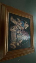 Oud schilderij van beertjes, Antiek en Kunst, Kunst | Schilderijen | Klassiek, Ophalen of Verzenden