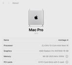 Mac Pro 2019. 96 Gb. 1Radeon Pro 5700X 16Gb, 1Tb ssd + 4TB P, Computers en Software, Apple Desktops, Ophalen, 64 GB of meer, 5 TB