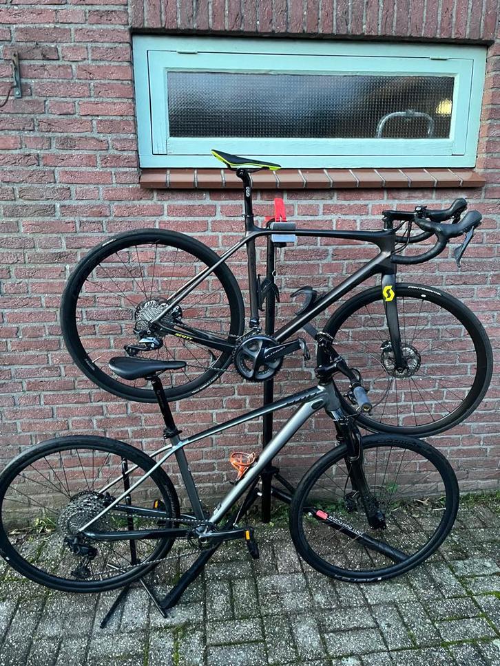 Scott team racefiets en mountainbike, Fietsen en Brommers, Fietsen | Racefietsen, Gebruikt, Heren, Overige merken, Meer dan 20 versnellingen