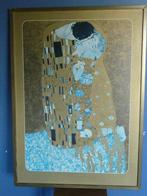 Poster Gustav Klimt in lijst, Verzamelen, Gebruikt, Ophalen of Verzenden