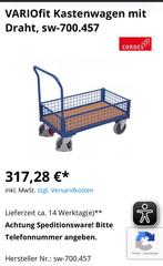 Transportwagen / Magazijnwagen - VARIOfit transportkar, Zakelijke goederen, Kantoor en Winkelinrichting | Magazijn, Stelling en Opslag