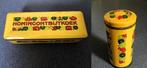 Vintage beschuitblik + ontbijkoekblik van Verkade, Verzamelen, Blikken, Ophalen of Verzenden, Gebruikt, Beschuit, Verkade