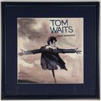 Origineel werk René Follet - Aquarel - Platenhoes Tom Waits, 1980 tot heden, Overige formaten, Ophalen of Verzenden, Zo goed als nieuw