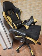 Race Chair Bureaustoel - Zwart/Goud, Huis en Inrichting, Bureaustoelen, Gebruikt, Zwart, Ophalen of Verzenden, Gaming bureaustoel