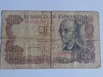 Spanje 100 pesetas, Ophalen of Verzenden, Overige landen
