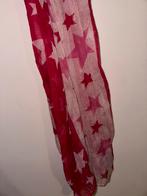 Dames roze sjaal met sterren, Kleding | Dames, Mutsen, Sjaals en Handschoenen, Ophalen of Verzenden, Sjaal, Zo goed als nieuw