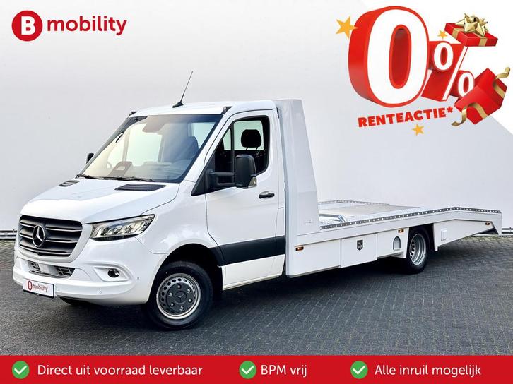 Mercedes-Benz Sprinter 519 CDI Tijhof AluLiner V/A €32 Per, Auto's, Bestelauto's, Bedrijf, Te koop, ABS, Achteruitrijcamera, Adaptive Cruise Control