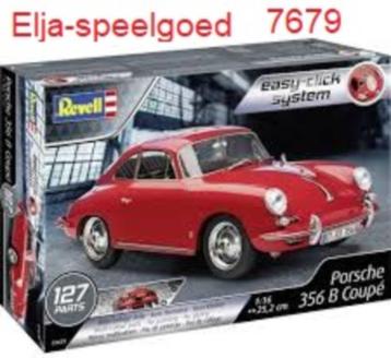 Revell Porsche 356 cope EASY-Click 7679 bouwdoos 1:16 beschikbaar voor biedingen