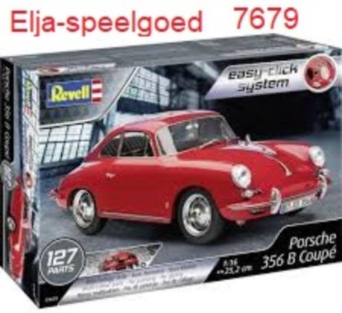 Revell Porsche 356 cope EASY-Click 7679 bouwdoos 1:16, Hobby en Vrije tijd, Modelbouw | Auto's en Voertuigen, Nieuw, Auto, Groter dan 1:32