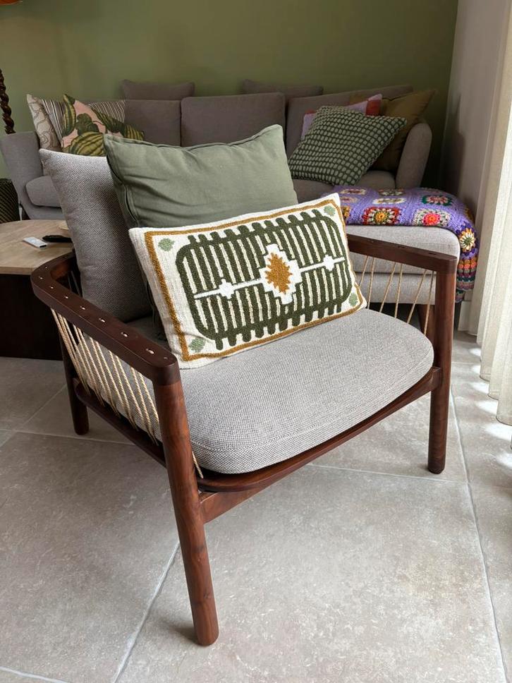 Fauteuil van sofa company, Huis en Inrichting, Fauteuils, Zo goed als nieuw, Stof, 50 tot 75 cm, 75 tot 100 cm, Ophalen