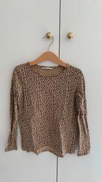 H&M tijgerprint tshirt lange mouwen. Maat 122/128, Gebruikt, Meisje, H&M, Ophalen of Verzenden
