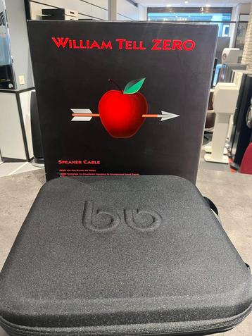 AudioQuest William Tell Zero Luidsprekerkabel 2,6m Banaan beschikbaar voor biedingen