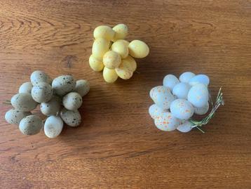 Paaseitjes in bosjes Deco Diverse Kleuren Nieuw beschikbaar voor biedingen