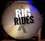 Zildjian BIG RIDE Cymbals vintage/pre-owned 21”-24”, Gebruikt, USA, Drums of Percussie, Ophalen of Verzenden