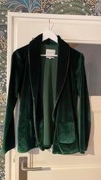 Fabienne Cabot Sophie velvet blazer groen maat M, Kleding | Dames, Verzenden, Zo goed als nieuw, Maat 38/40 (M), Groen